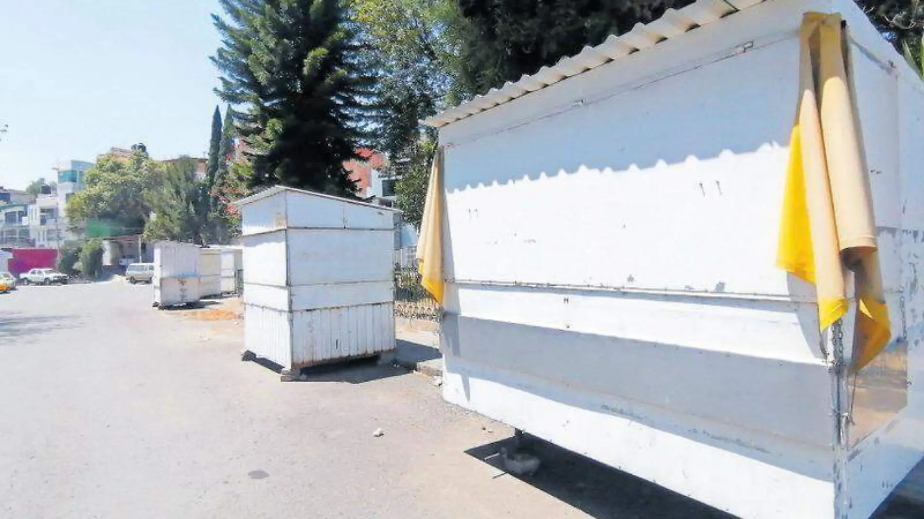 Comerciantes, viejo hospital